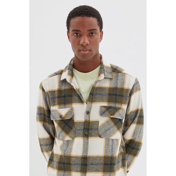 NWT Trendyol Men Regular fit Shirt collar Woven Shirt - Picture 3 of 8